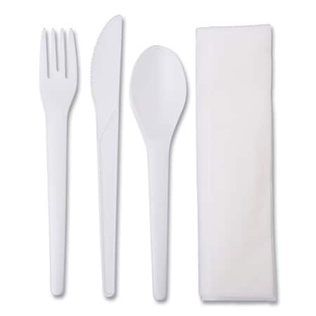 Eco-Products Plantware Renewable & Compostable Cutlery Kit - 6", PK250 EP-S015